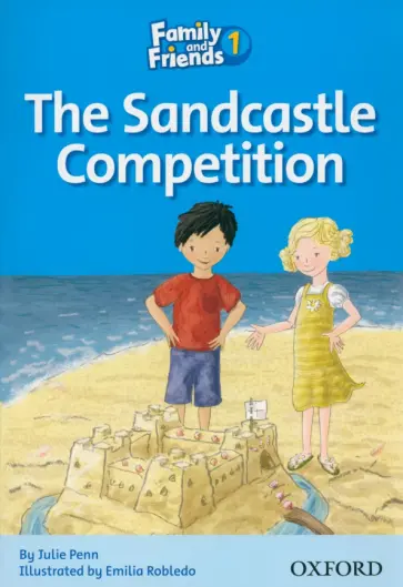 Julie Penn - The Sandcastle Competition. Level 1 обложка книги