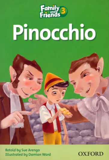 Pinocchio. Level 3 обложка книги