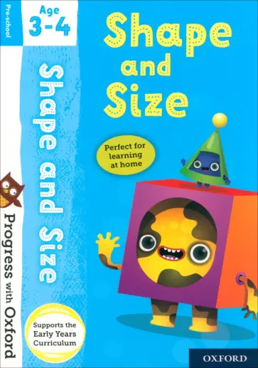 Sarah Snashall - Progress with Oxford. Shape and Size. Age 3-4 обложка книги