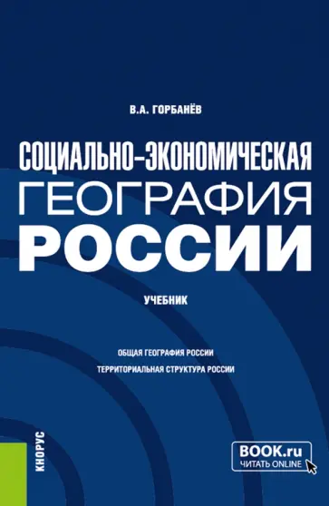 Владимир Горбанев - Социально-экономическая география России. Учебник Владимир Горбанев - Социально-экономическая география России. Учебник обложка книги