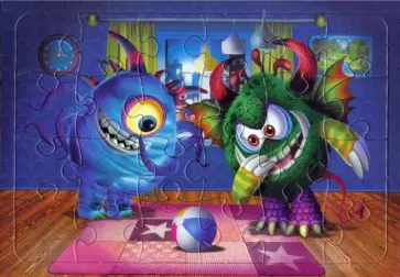 Пазл Кошмарики, 24 элемента обложка книги