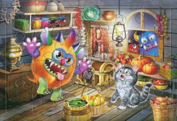 Пазл Страшилка, 24 элемента обложка книги