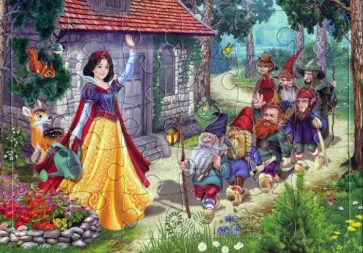 Пазл Белоснежка, 30 элементов обложка книги