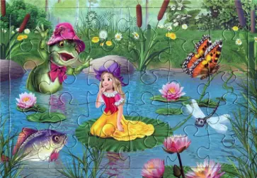 Пазл Дюймовочка, 30 элементов обложка книги