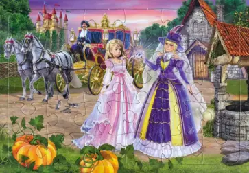 Пазл Золушка, 30 элементов обложка книги