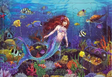 Пазл Русалочка, 30 элементов обложка книги