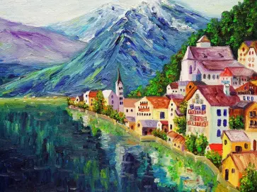 Алмазная мозаика Северная Италия обложка книги