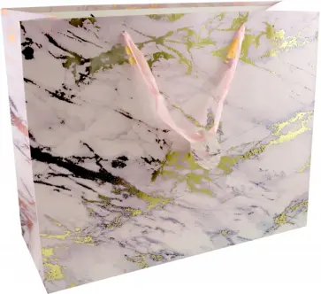 Пакет подарочный Фиолетовый мрамор Bdsxl 02 обложка книги