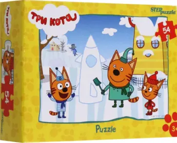 Puzzle-54 Три кота - 1, в ассортименте Puzzle-54 Три кота - 1, в ассортименте обложка книги