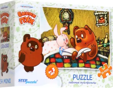 Puzzle-54 Мультгерои - 1, в ассортименте обложка книги