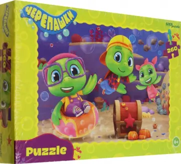 Мозаика Puzzle-260 Черепашки Мозаика Puzzle-260 Черепашки обложка книги