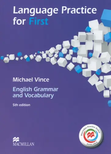 Michael Vince - Language Practicefor First. Fifth Edition. Student's Book with Macmillan Practice Online without key обложка книги