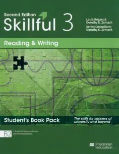 Rogers, Zemach - Skillful. Level 3. Second Edition. Reading and Writing. Premium Student's Pack обложка книги