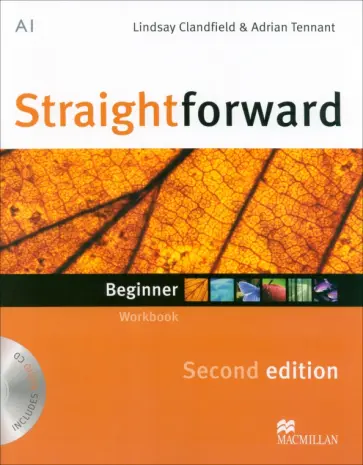 Clandfield, Tennant - Straightforward. Second Edition. Beginner. Workbook without key (+CD) Clandfield, Tennant - Straightforward. Second Edition. Beginner. Workbook without key (+CD) обложка книги