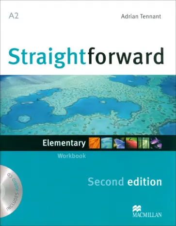 Adrian Tennant - Straightforward. Second Edition. Elementary. Workbook without key (+CD) Adrian Tennant - Straightforward. Second Edition. Elementary. Workbook without key (+CD) обложка книги