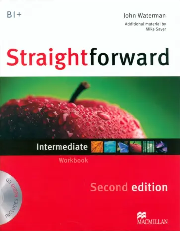 John Waterman - Straightforward. Second Edition. Intermediate. Workbook without key (+CD) обложка книги