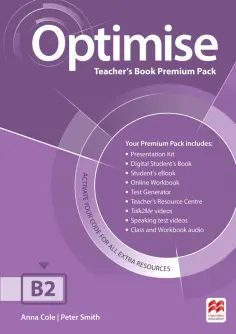 Cole, Smith - Optimise. B2. Teacher’s Book Premium Pack обложка книги