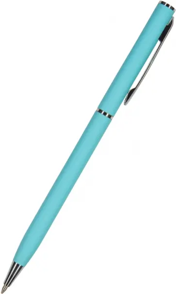 Ручка шариковая автоматическая Palermo в подарочном футляре, синяя обложка книги