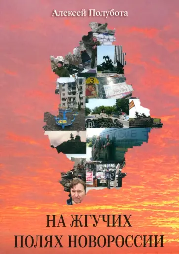 Алексей Полубота - На жгучих полях Новороссии обложка книги
