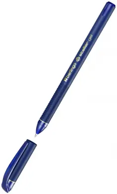 Ручка гелевая Stellar Gel, синяя обложка книги
