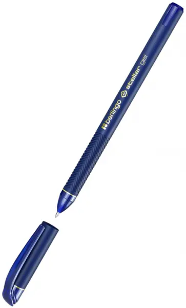 Ручка гелевая Stellar Gel, синяя обложка книги