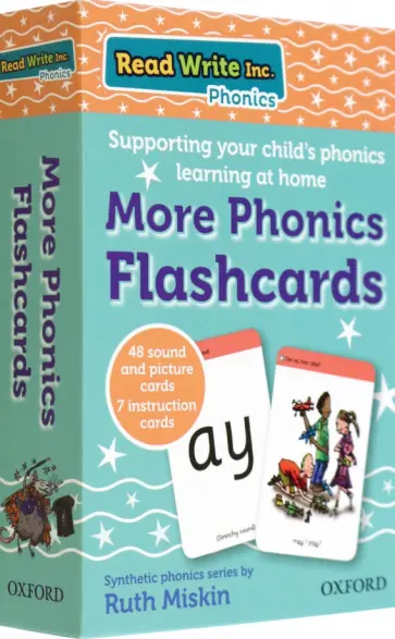 More Phonics Flashcards обложка книги