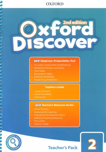 Oxford Discover. Second Edition. Level 2. Teacher's Pack обложка книги