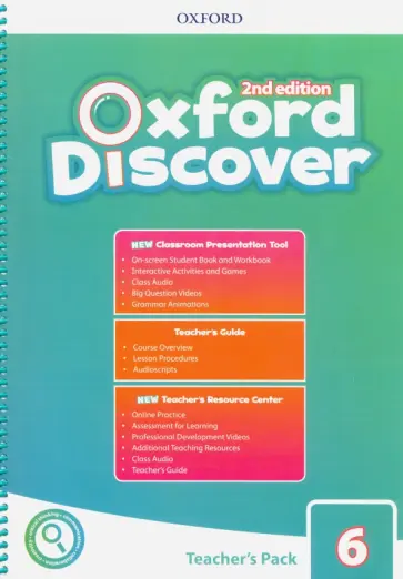 Oxford Discover. Second Edition. Level 6. Teacher's Pack обложка книги