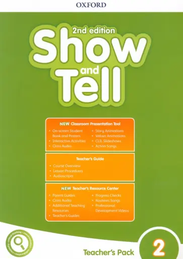 Show and Tell. Second Edition. Level 2. Teacher's Pack Show and Tell. Second Edition. Level 2. Teacher's Pack обложка книги