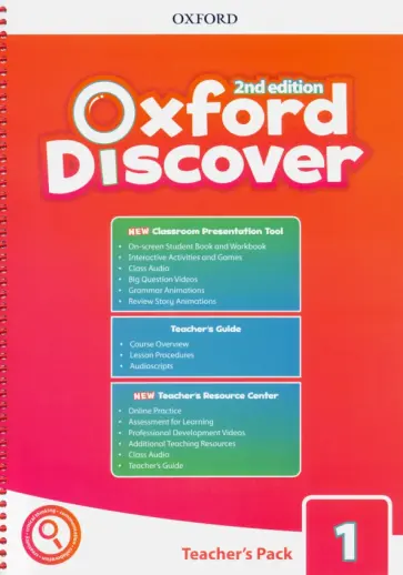 Oxford Discover. Second Edition. Level 1. Teacher's Pack обложка книги