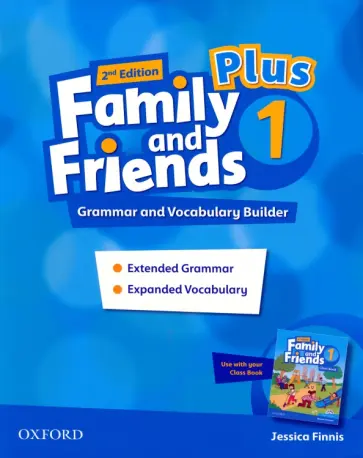 Jessica Finnis - Family and Friends. Plus Level 1. 2nd Edition. Grammar and Vocabulary Builder обложка книги
