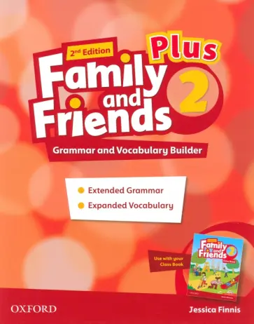 Jessica Finnis - Family and Friends. Plus Level 2. 2nd Edition. Grammar and Vocabulary Builder обложка книги