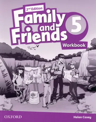 Helen Casey - Family and Friends. Level 5. 2nd Edition. Workbook обложка книги