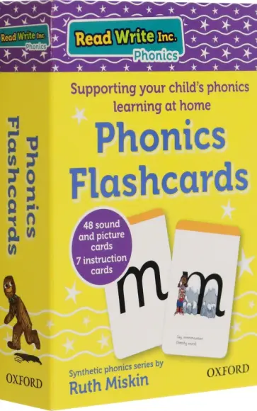 Ruth Miskin - Phonics Flashcards обложка книги