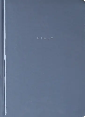 Ежедневник недатированный Grace, А5, 136 листов, серый Ежедневник недатированный Grace, А5, 136 листов, серый обложка книги