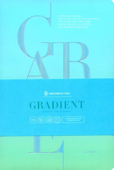 Ежедневник недатированный Grace, А5, 136 листов обложка книги