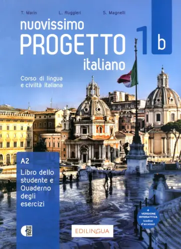 Ruggieri, Marin - Nuovissimo Progetto italiano 1b. Libro dello studente e Quaderno degli esercizi + audio + video Ruggieri, Marin - Nuovissimo Progetto italiano 1b. Libro dello studente e Quaderno degli esercizi + audio + video обложка книги