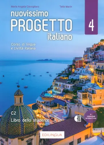 Cernigliaro, Marin - Nuovissimo Progetto italiano 4. Libro dello studente Cernigliaro, Marin - Nuovissimo Progetto italiano 4. Libro dello studente обложка книги