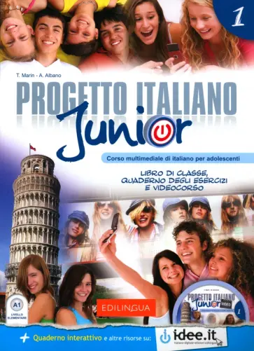 Marin, Albano - Progetto italiano Junior 1. Libro di classe & Quaderno degli esercizi + DVD Video Marin, Albano - Progetto italiano Junior 1. Libro di classe & Quaderno degli esercizi + DVD Video обложка книги