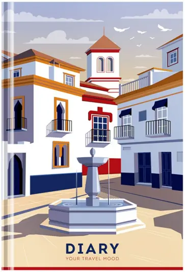 Ежедневник недатированный Travel mood, А5, 160 листов Ежедневник недатированный Travel mood, А5, 160 листов обложка книги