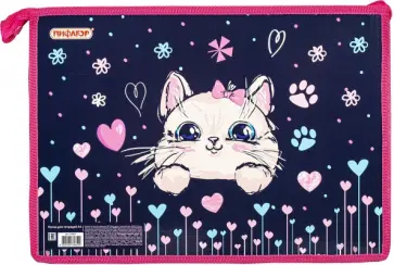 Папка для тетрадей Little friend, А4 Папка для тетрадей Little friend, А4 обложка книги