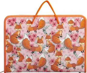 Папка для труда с ручками Foxes, А4 обложка книги