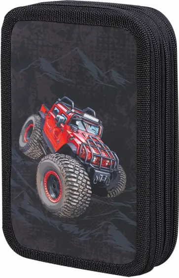 Пенал Big Wheels, 3 отделения Пенал Big Wheels, 3 отделения обложка книги
