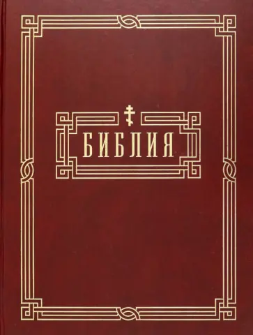 Библия. Книги Святого Писания Ветхого и Нового Завета обложка книги