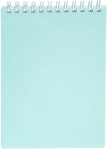 Блокнот Canvas, бирюза, А6, 80 листов, клетка обложка книги