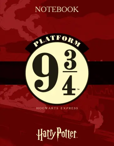 Тетрадь на кольцах Гарри Поттер, А5, 120 листов, клетка обложка книги