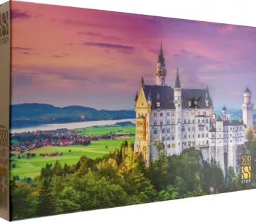 Puzzle-500 Бавария. Замок обложка книги