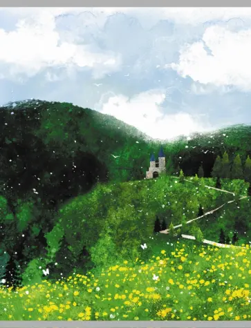 Тетрадь для конспектов Пейзаж, А4, 48 листов, клетка Тетрадь для конспектов Пейзаж, А4, 48 листов, клетка обложка книги