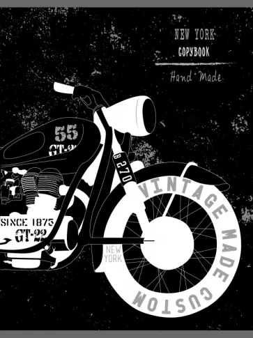 Тетрадь для конспектов Mix trends. Дизайн 12, А4, 96 листов, клетка обложка книги