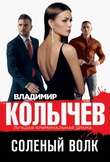 Владимир Колычев - Соленый волк обложка книги